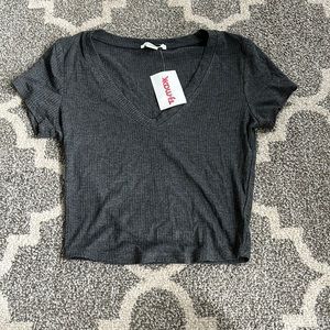 Brand new gray crop top!